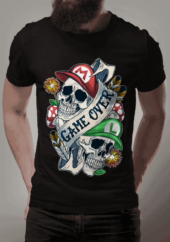 Mario's Gamer Over
