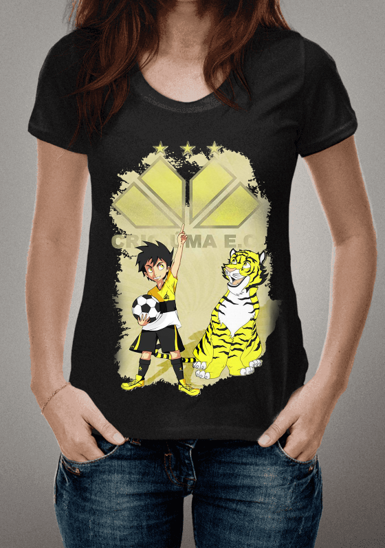 Nome do produto: Mascote Tigre Criciúma Futebol