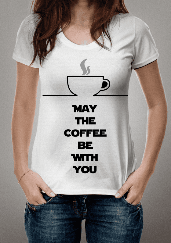 Nome do produto  May the Coffee be with you