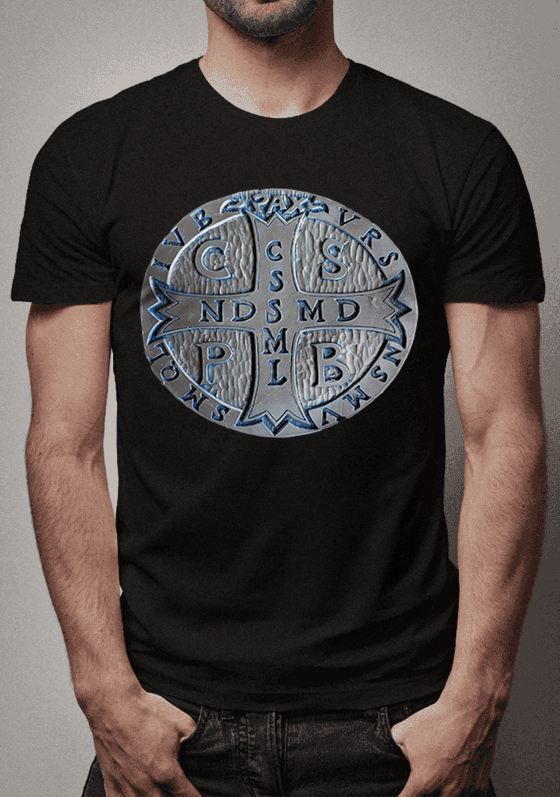 Nome do produto  Medalha de São Bento fem.black