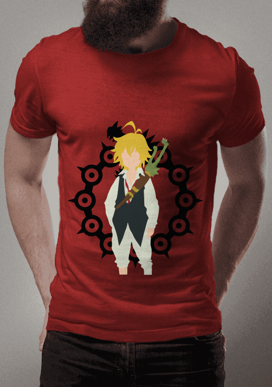 Nome do produto  Meliodas Seven Deadly Sins 