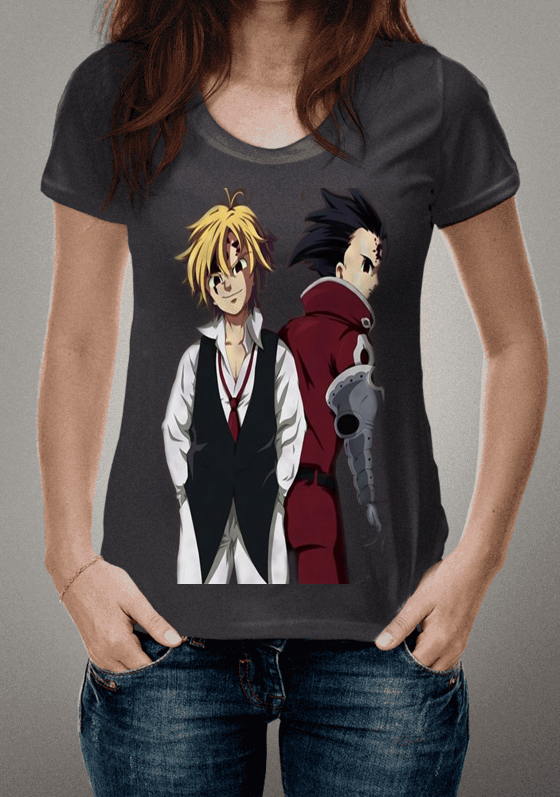 Nome do produto  Meliodas Vs Everdras Os Rei dos Clã dos Demônios 