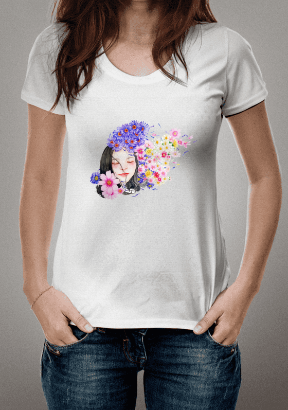 Nome do produto  Menina flores