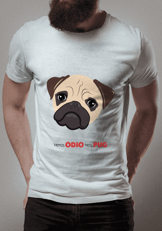 Menos ódio mais pug