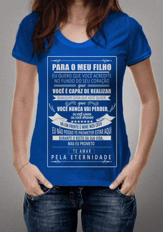 Nome do produto  Mensagem para FILHO