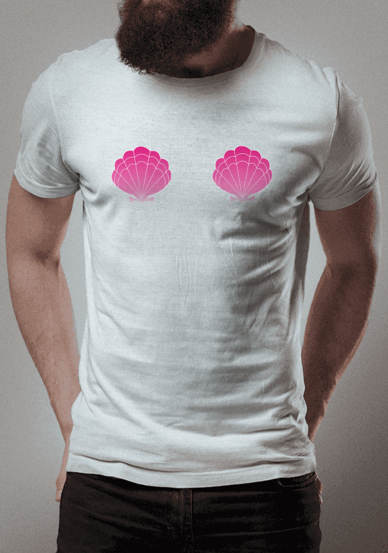 Nome do produto: Mermaid shell pink