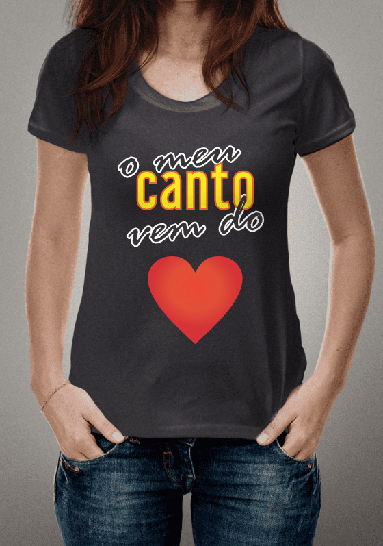 Nome do produto  Meu canto vem do coração