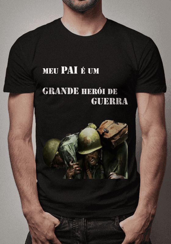 Nome do produto  meu pai é um heroi  de guerra