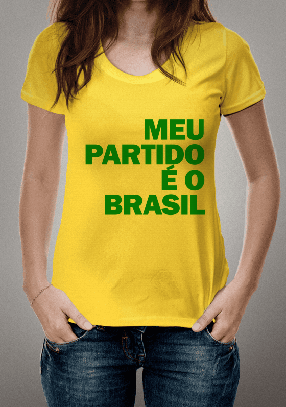 Nome do produto  Meu partido é o Brasil