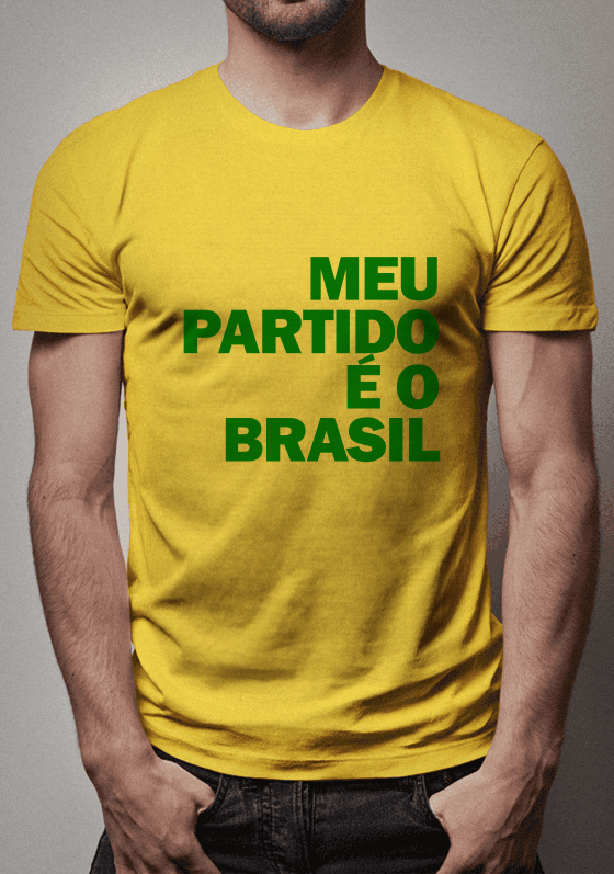 Nome do produto  Meu partido é o Brasil