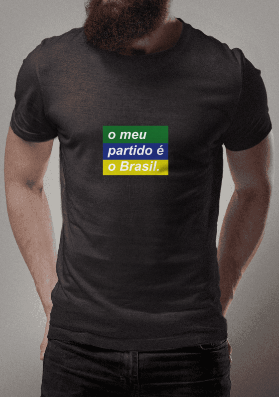 Nome do produto  Meu Partido é o Brasil.