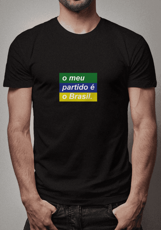 Nome do produto  Meu Partido é o Brasil.