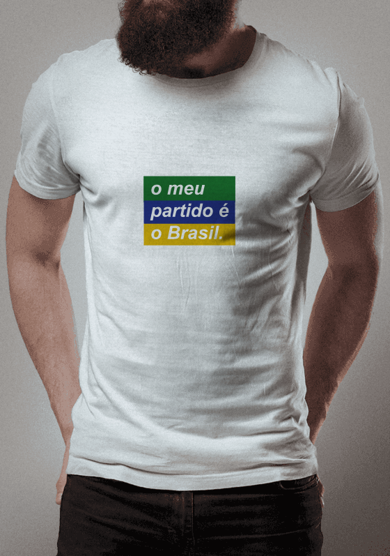 Nome do produto  Meu Partido é o Brasil.