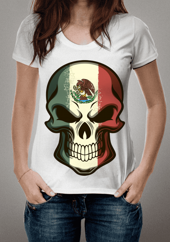 Nome do produto  MEXICAN SKULL 3