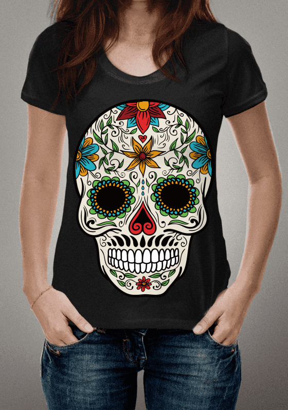 Nome do produto  MEXICAN SKULL