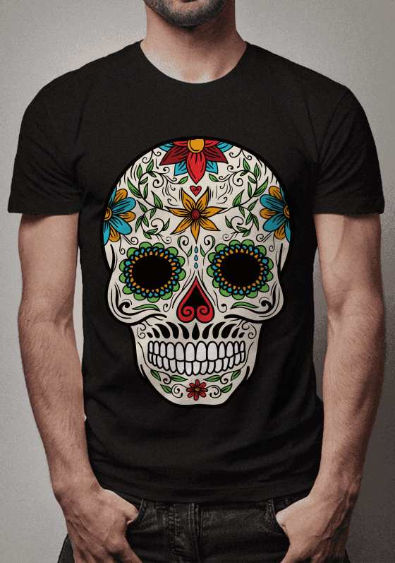 Nome do produto  MEXICAN SKULL