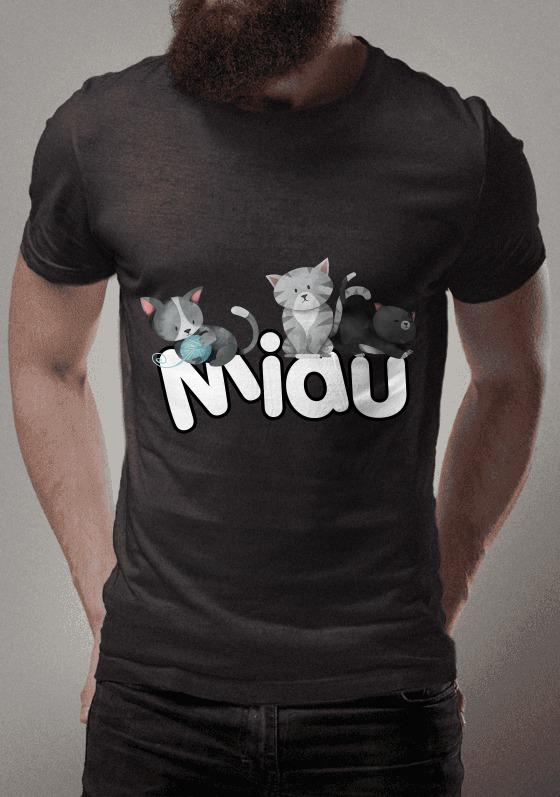 Nome do produto  Miau Gatinhos Cinzas