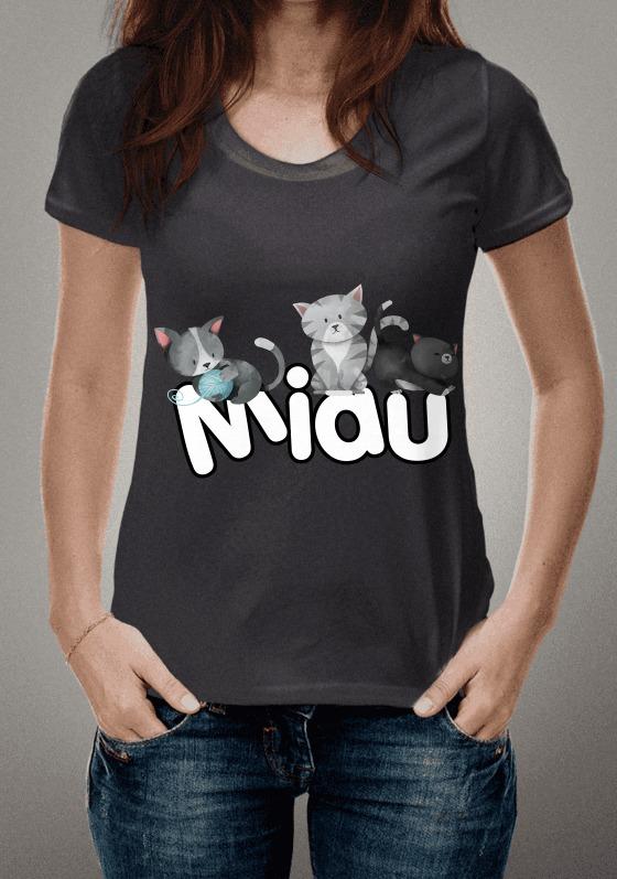 Nome do produto  Miau Gatinhos Cinzas