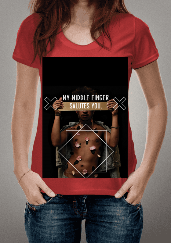 Nome do produto  MIDDLE FINGER