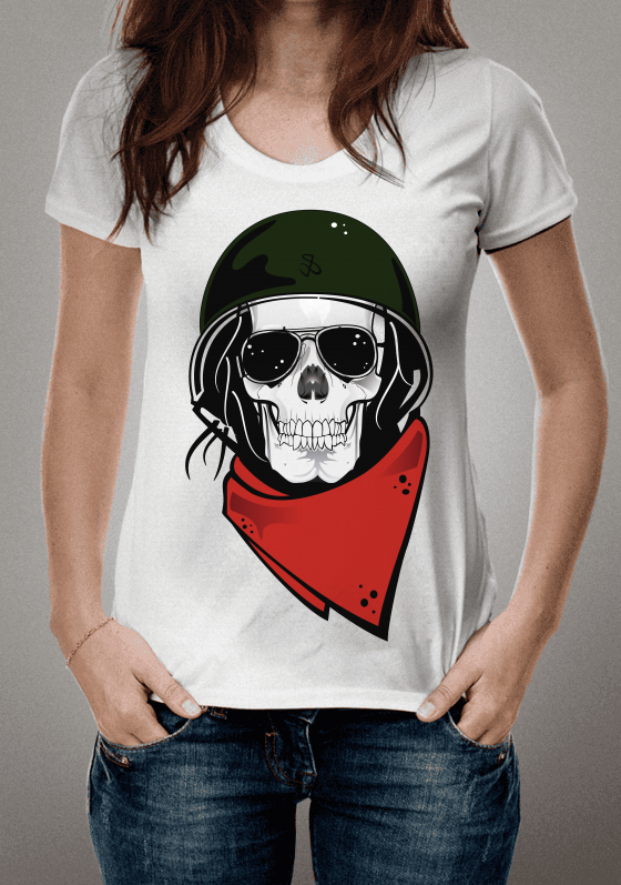 Nome do produto  MILITAR SKULL