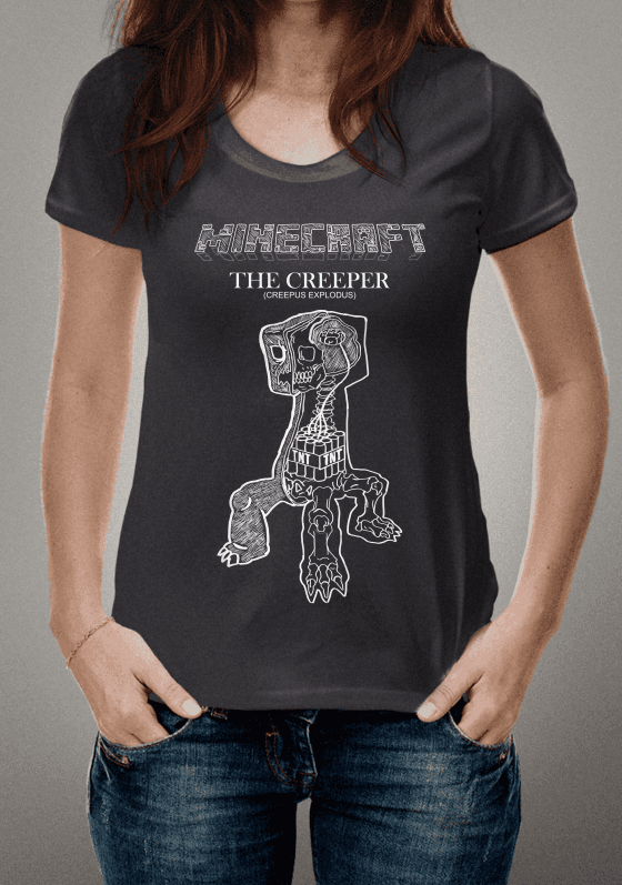 Minecraft - Anatomia Creeper 04