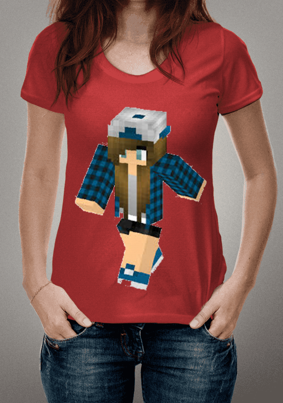 Minecraft menina