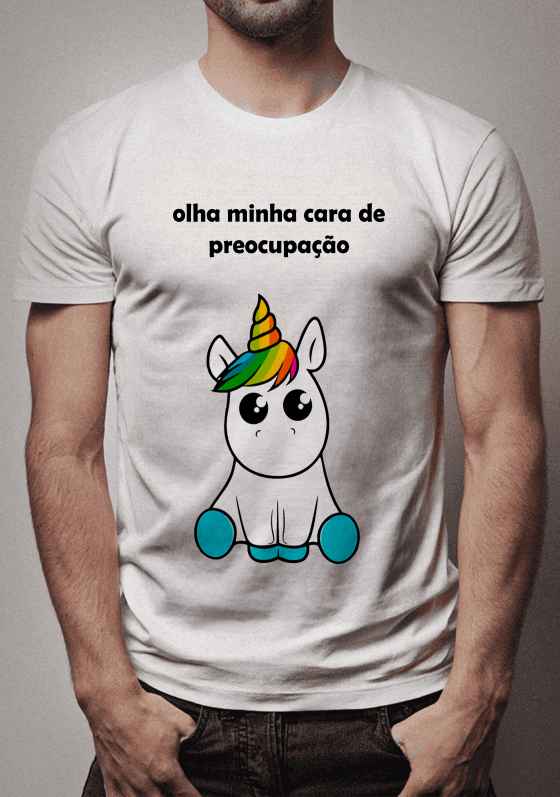 Nome do produto  minha cara de preocupado