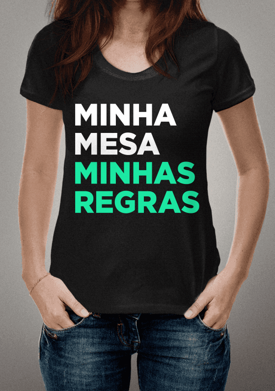 Nome do produto  Minha mesa minhas regras