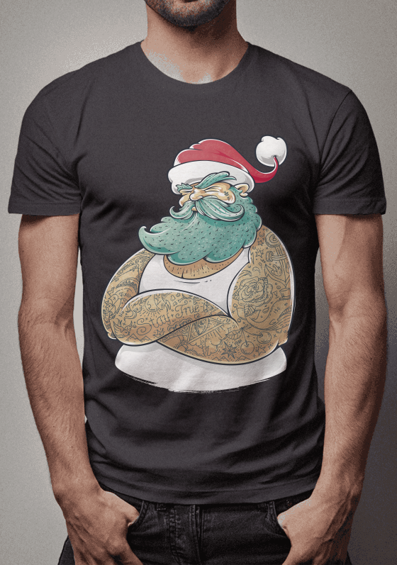 Modern santa claus 