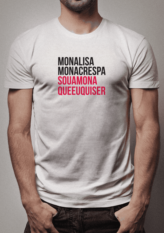 Nome do produto  Monalisa