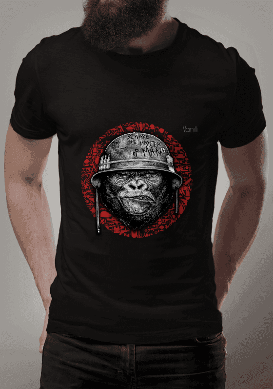 Monkey War - Vermelho (red)