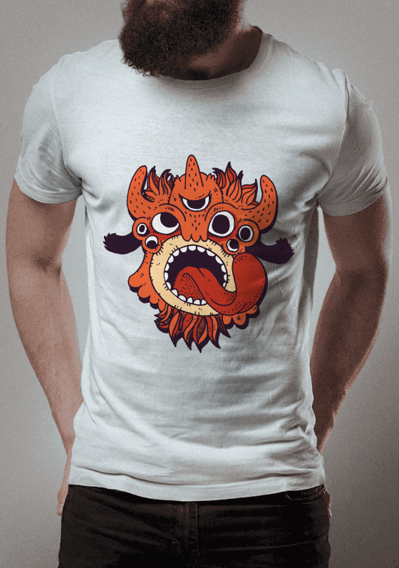 Nome do produto  Monstro Laranja