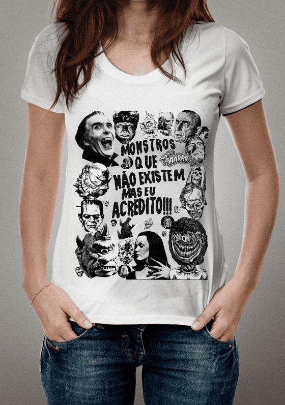 Nome do produto  Monstros que não existem mas eu acredito!