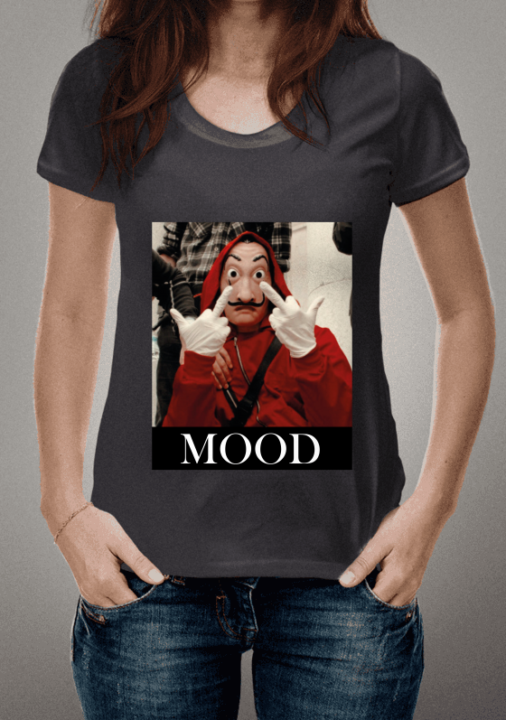 Nome do produto  MOOD LA CASA DE PAPEL