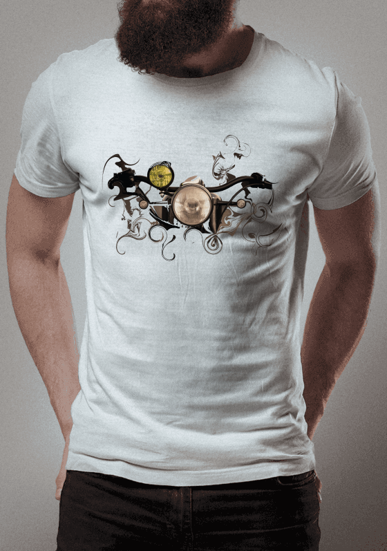 Nome do produto  Motorcycle retrô