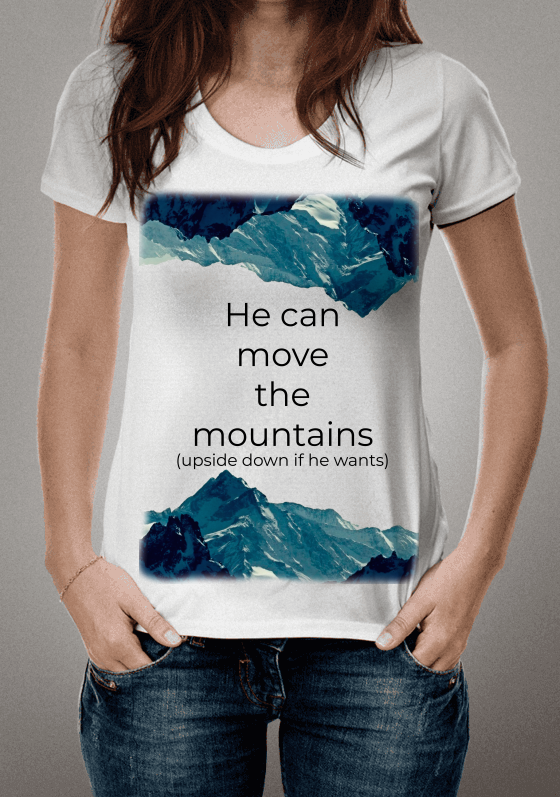 Nome do produto  Move the mountains