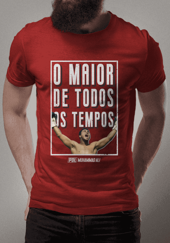 Nome do produto  Muhammad Ali - O Maior de todos os tempos (VERMELHA)