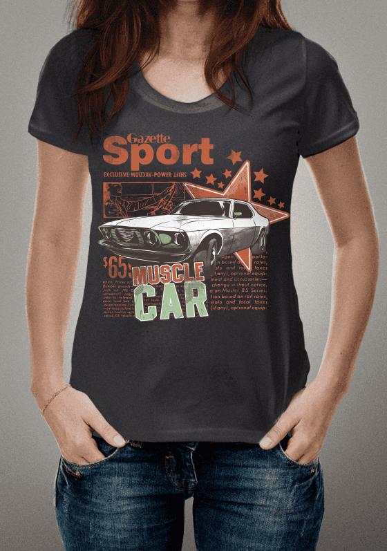 Nome do produto  MUSCLE CAR