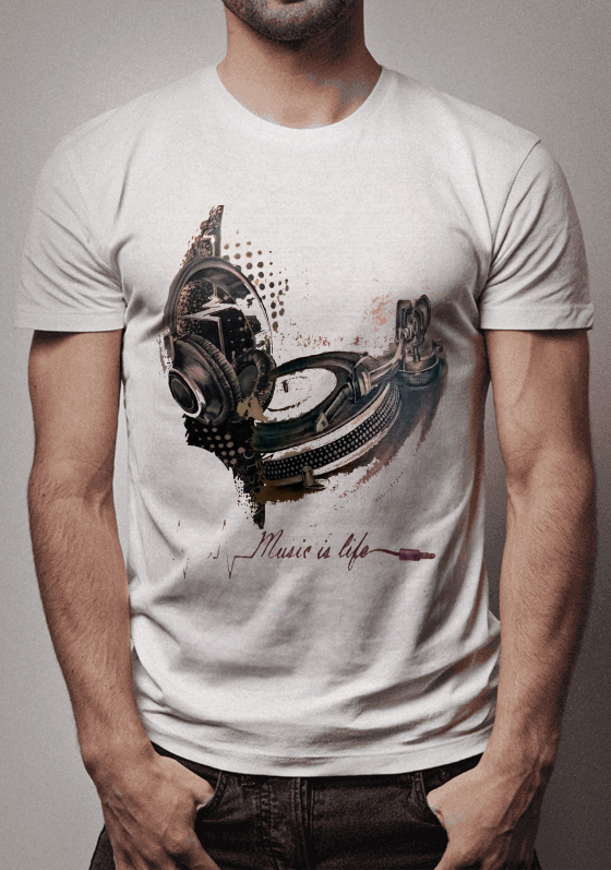 Nome do produto  music is life 