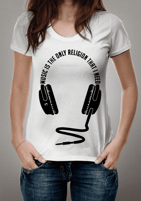 Music is the only religion that i need