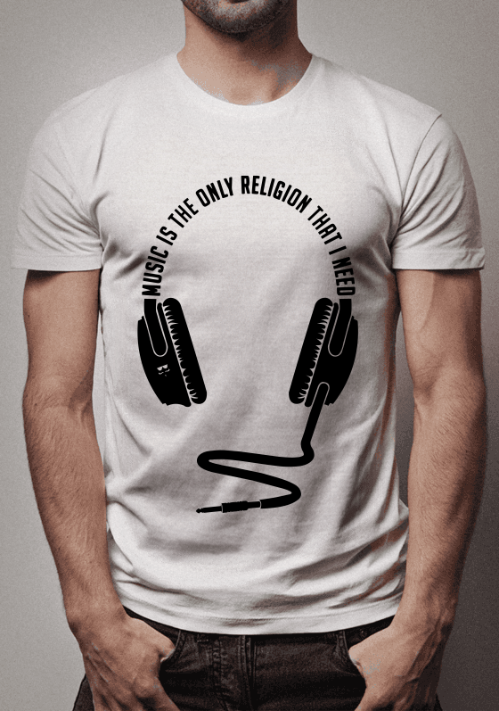 Music is the only religion that i need