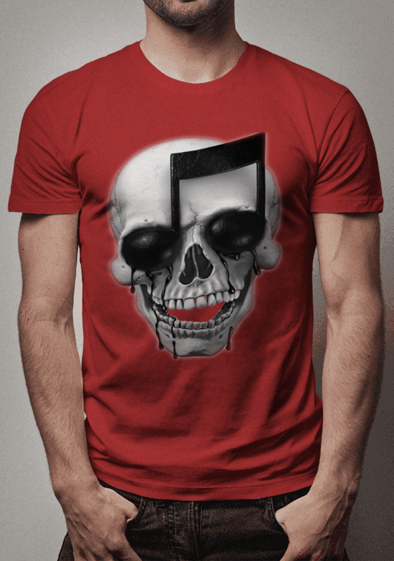 music skull