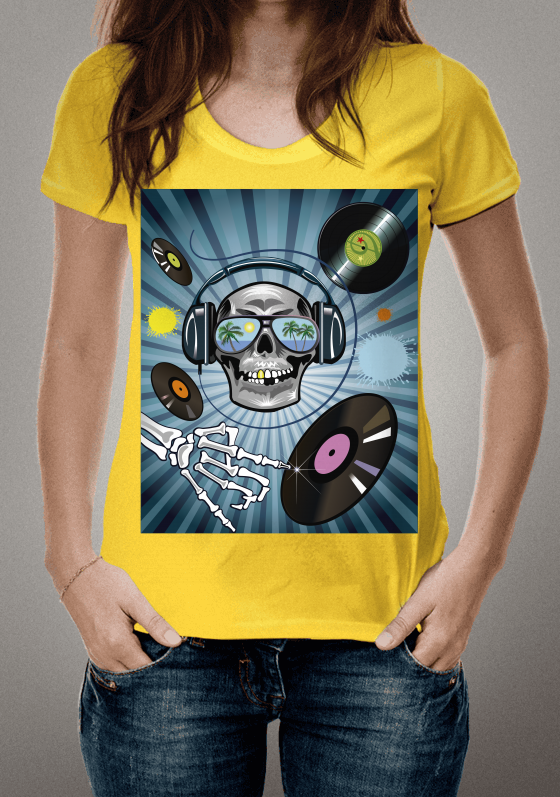 Nome do produto  MUSICAL SKULL - 3