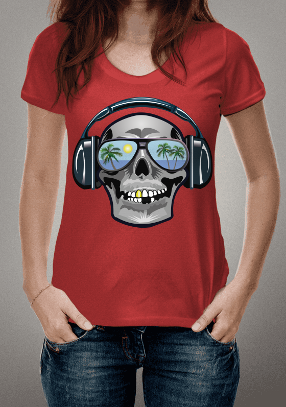 Nome do produto  MUSICAL SKULL