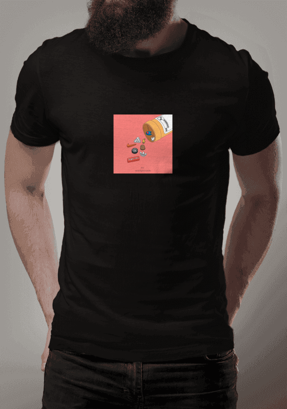 Nome do produto  My Antidepressants T-Shirt