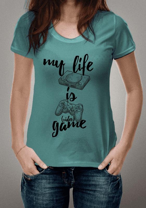 Nome do produto  My Life is  Video Game