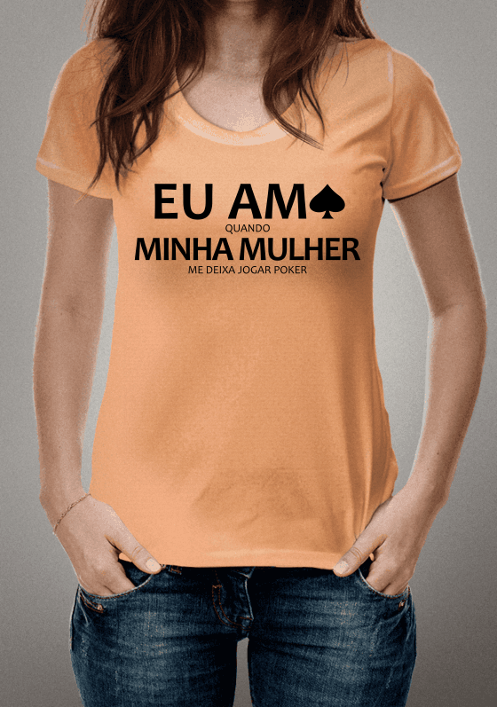 Nome do produto  N5 Poker Funny - Eu amo...