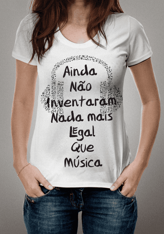 Nome do produto  Nada mais legal que música