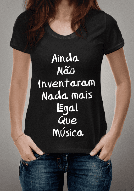Nome do produto  Nada mais Legal que música black