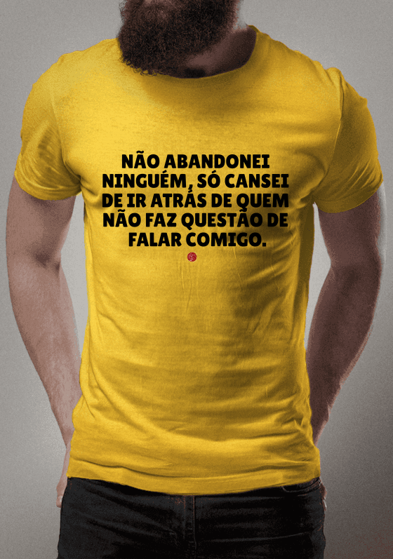 Nome do produto  Não abandonei ninguém